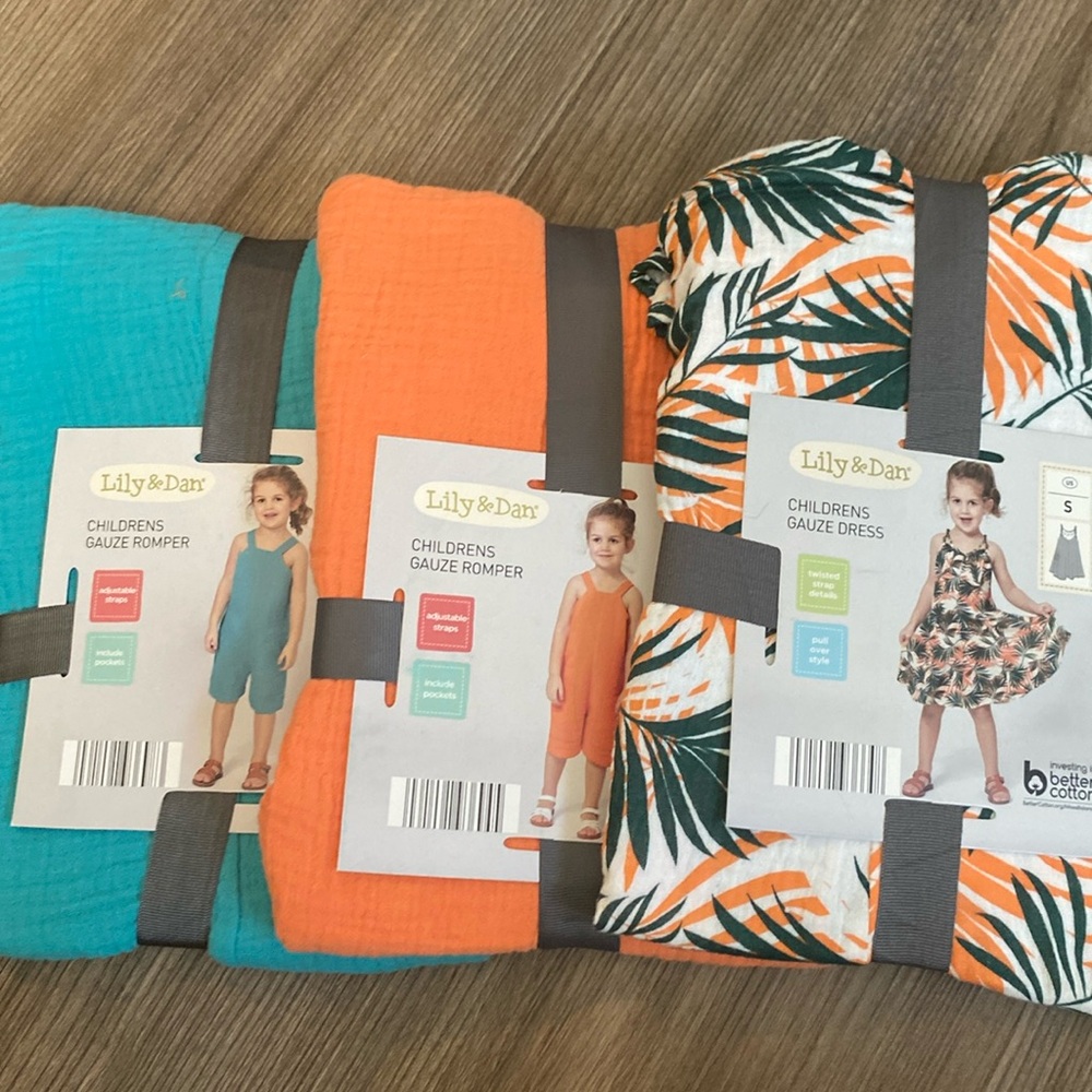 Lily & Dan Small Dress and Rompers